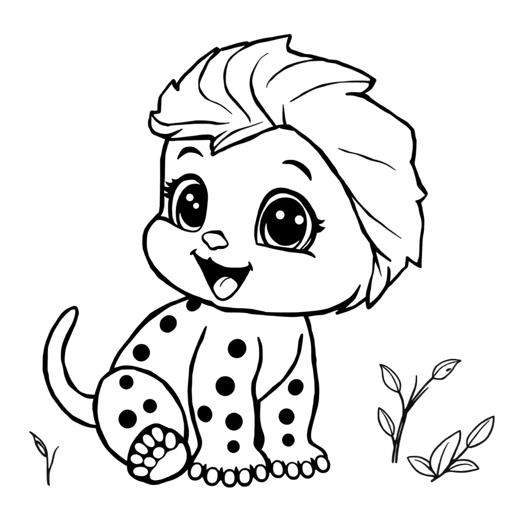 Feuille de coloriage pour enfants