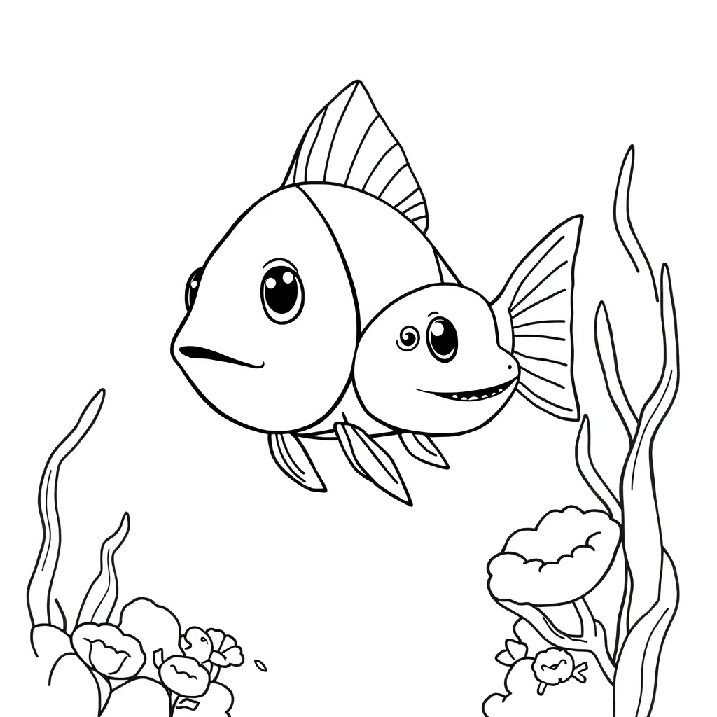 Feuille de coloriage pour enfants