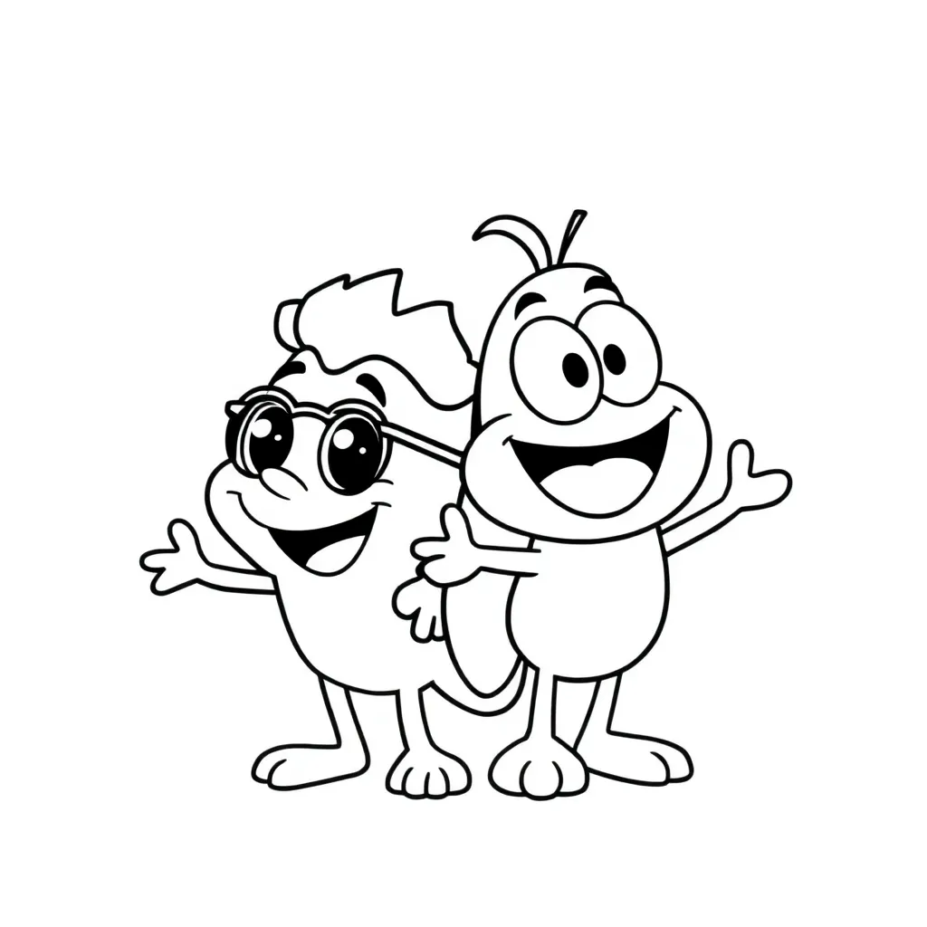 Feuille de coloriage pour enfants