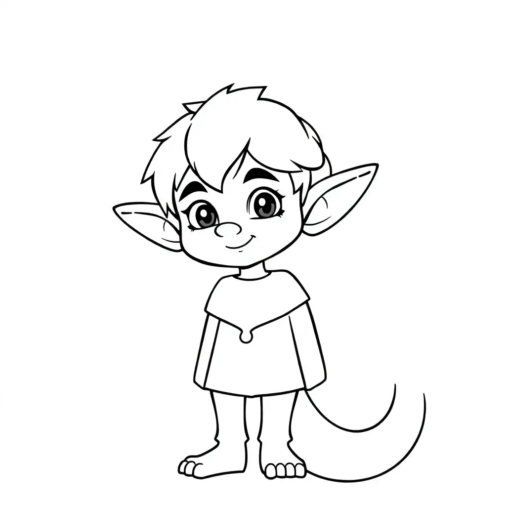 Feuille de coloriage pour enfants