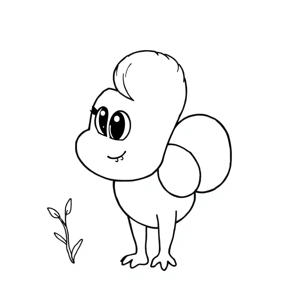 Feuille de coloriage pour enfants