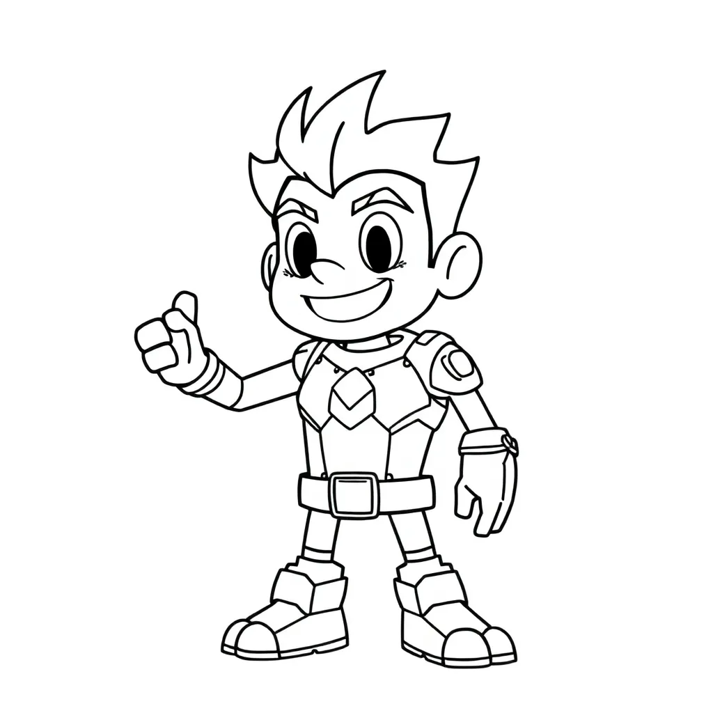 Feuille de coloriage pour enfants