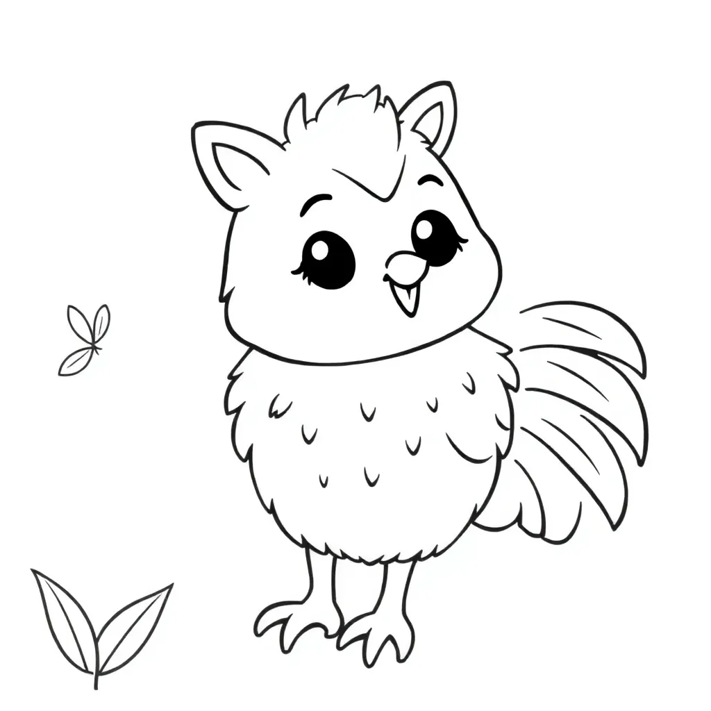 Feuille de coloriage pour enfants