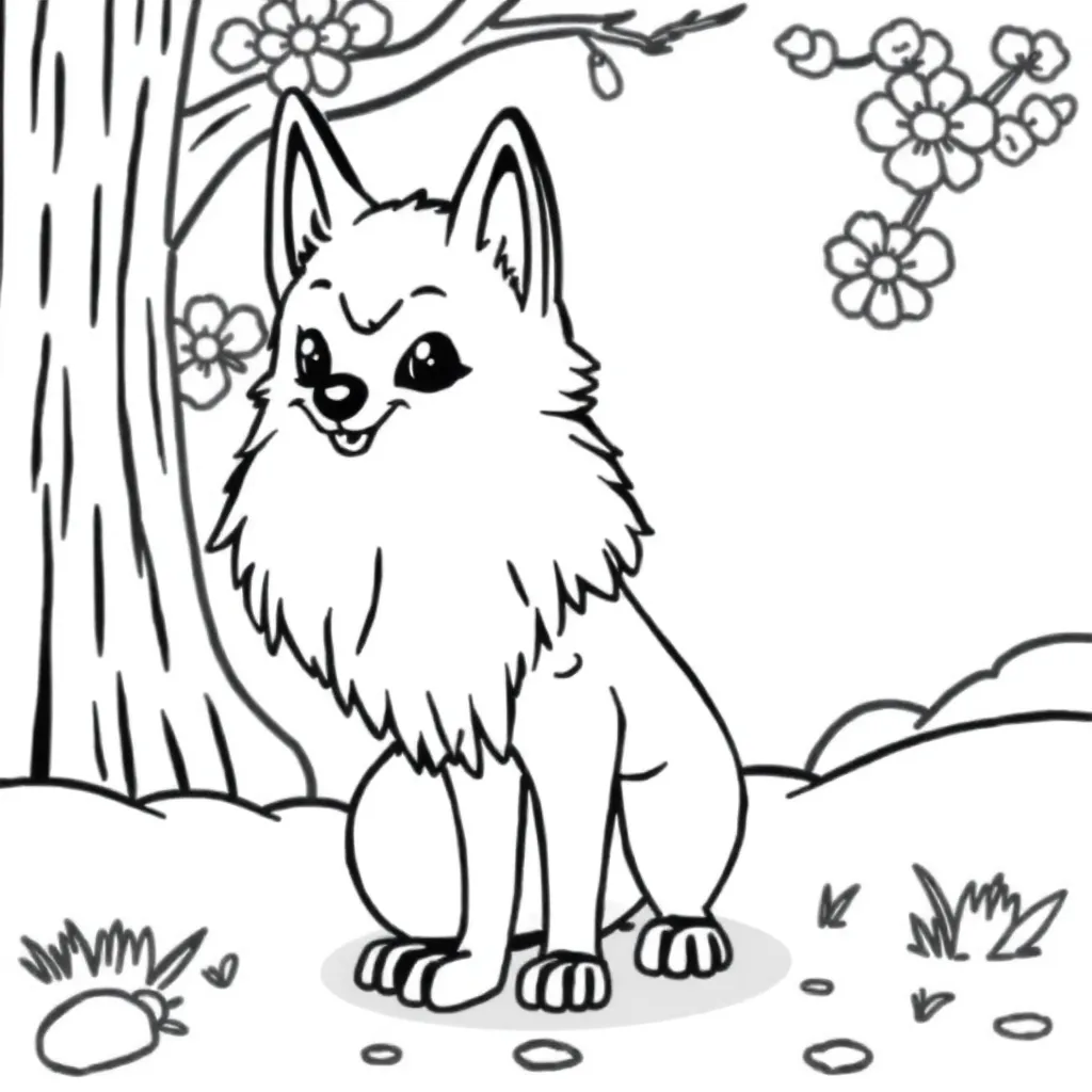 Feuille de coloriage pour enfants