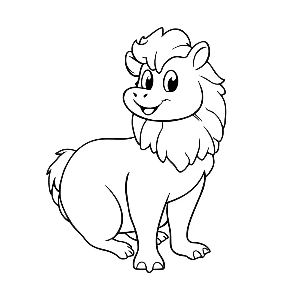 Feuille de coloriage pour enfants