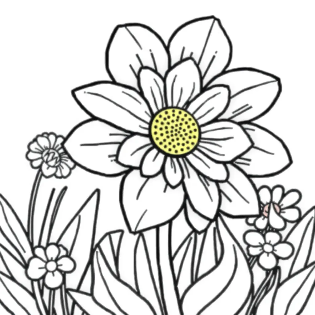 Feuille de coloriage pour enfants