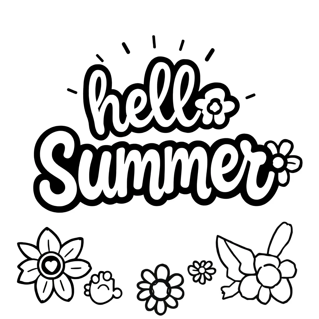 Feuille de coloriage pour enfants