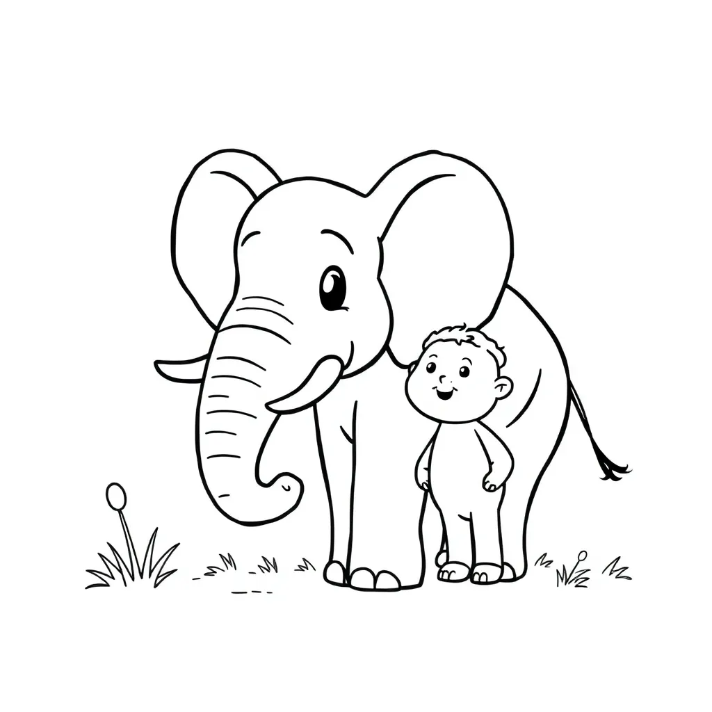 Feuille de coloriage pour enfants