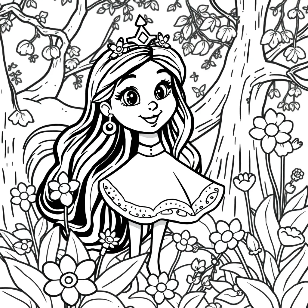 Feuille de coloriage pour enfants
