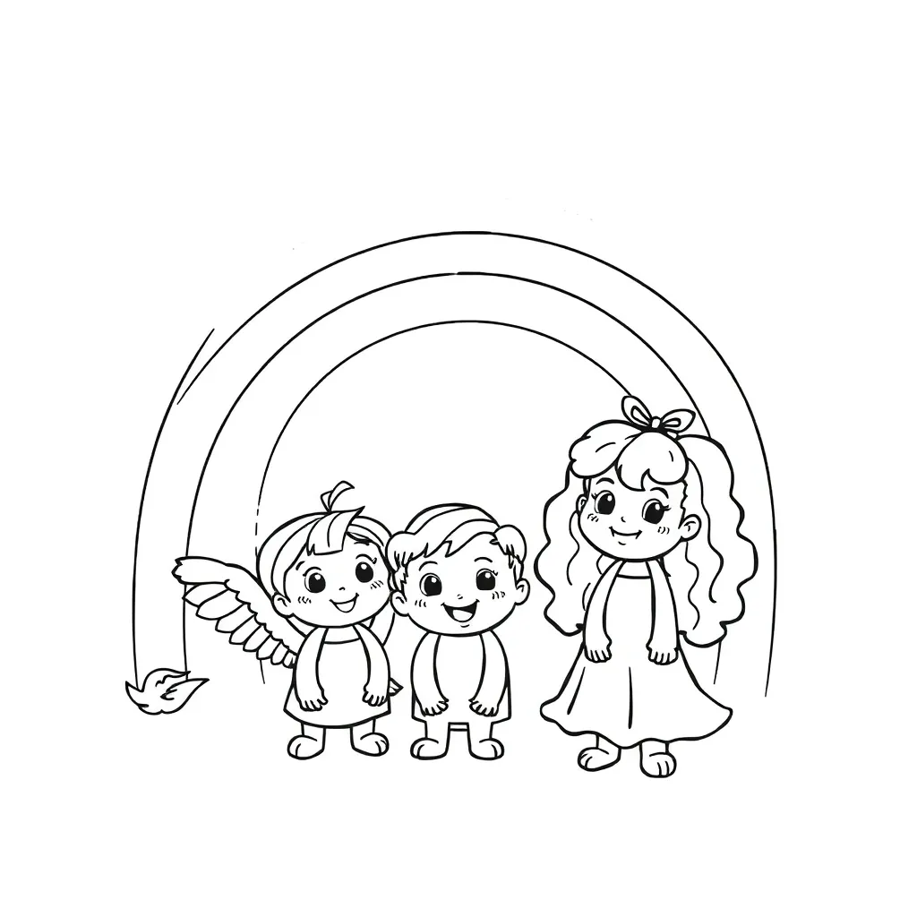 Feuille de coloriage pour enfants