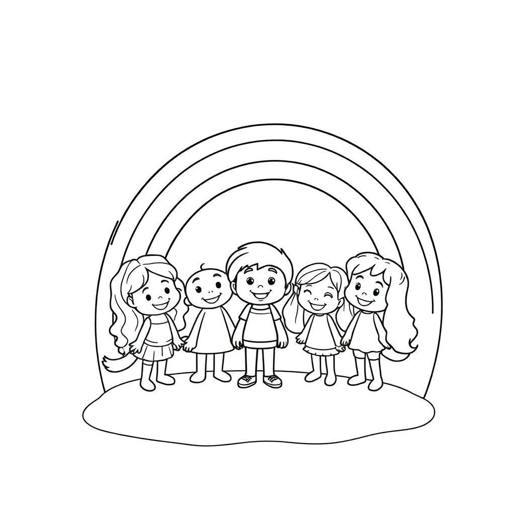 Feuille de coloriage pour enfants