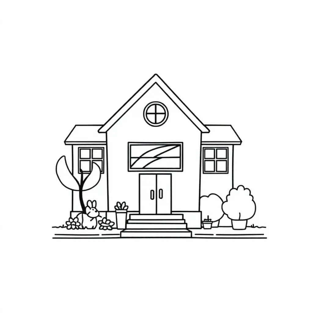 Feuille de coloriage pour enfants