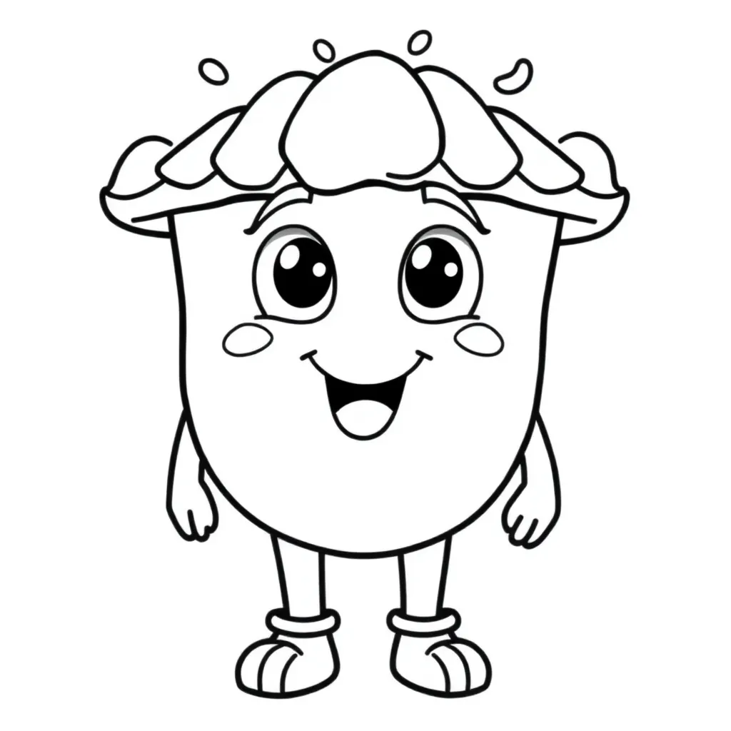 Feuille de coloriage pour enfants