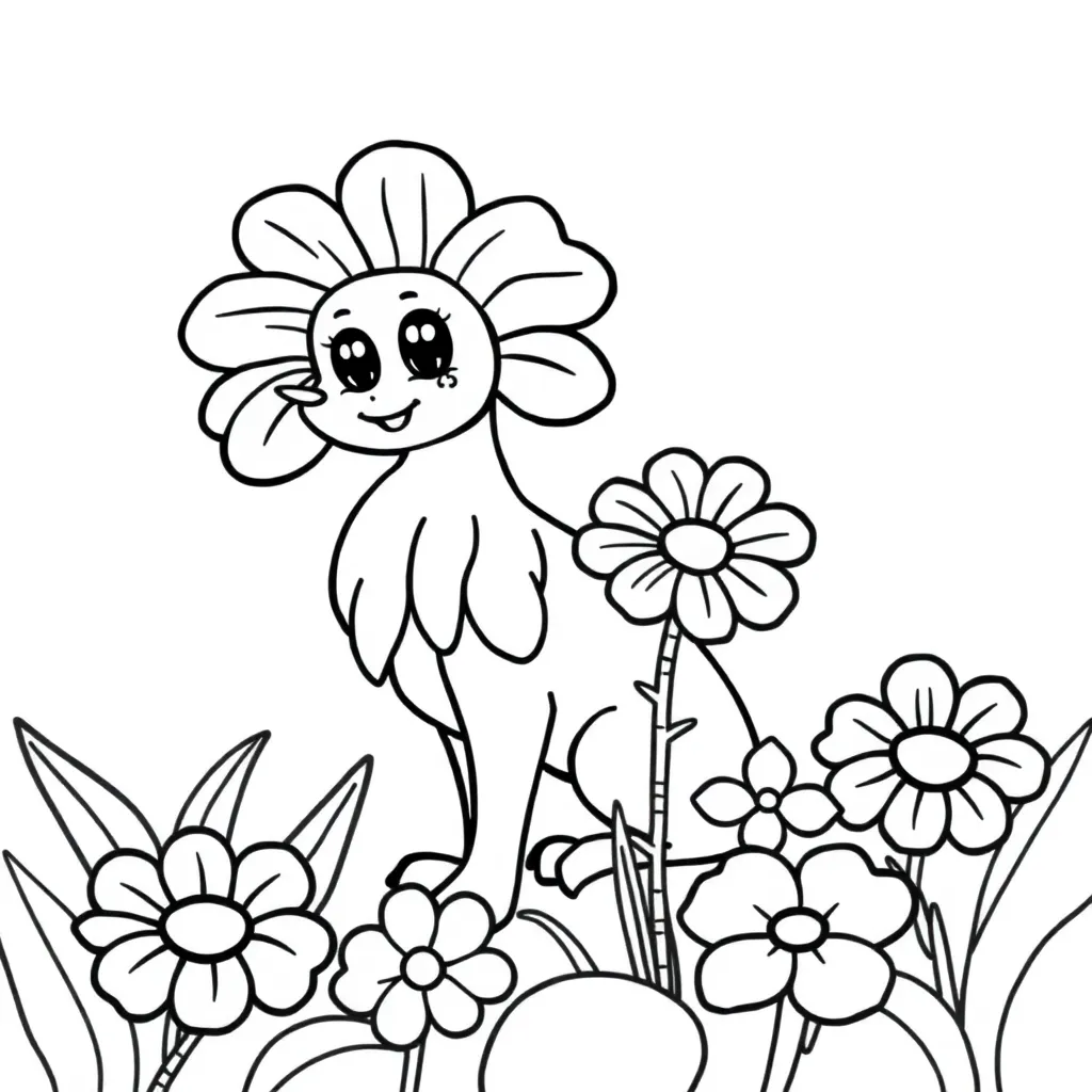 Feuille de coloriage pour enfants
