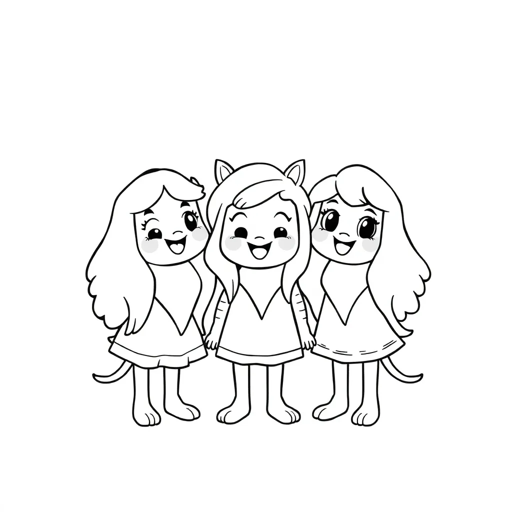 Feuille de coloriage pour enfants