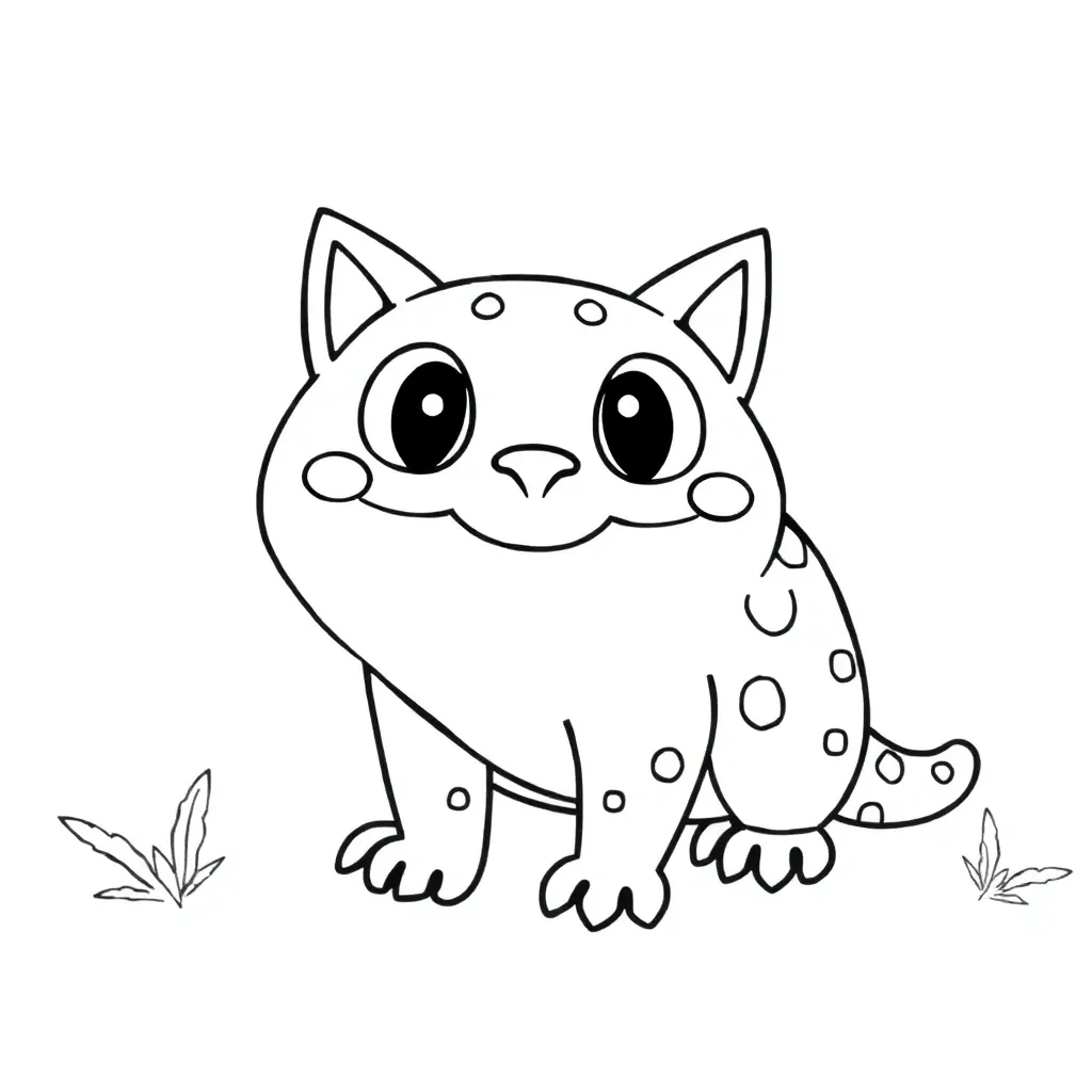 Feuille de coloriage pour enfants