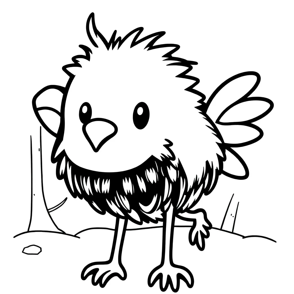 Feuille de coloriage pour enfants