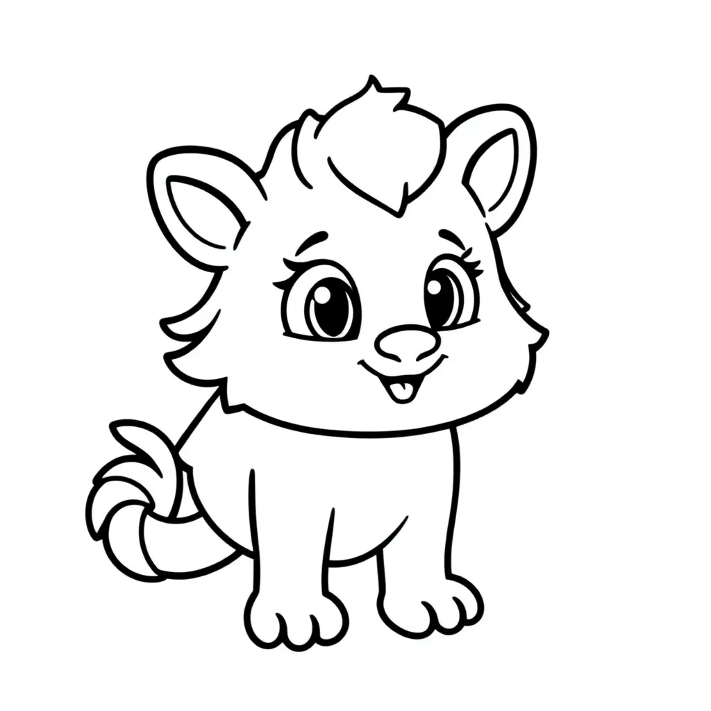 Feuille de coloriage pour enfants