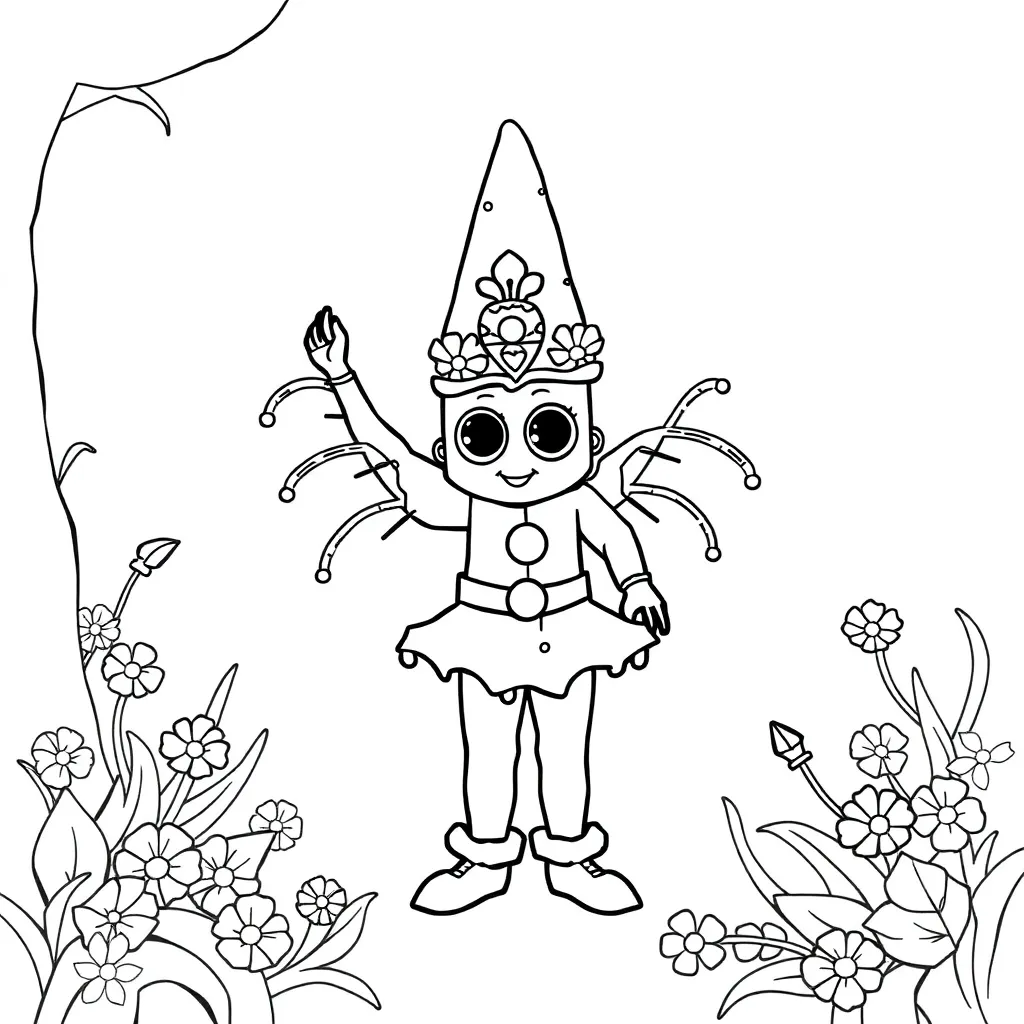 Feuille de coloriage pour enfants