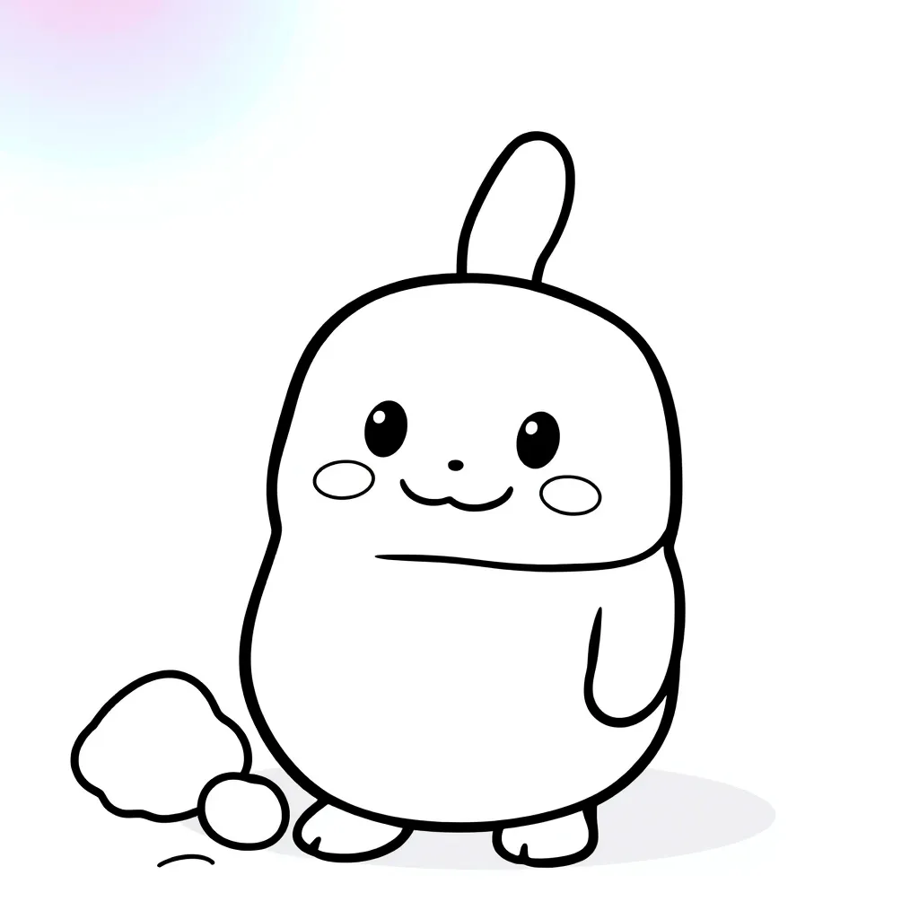 Feuille de coloriage pour enfants