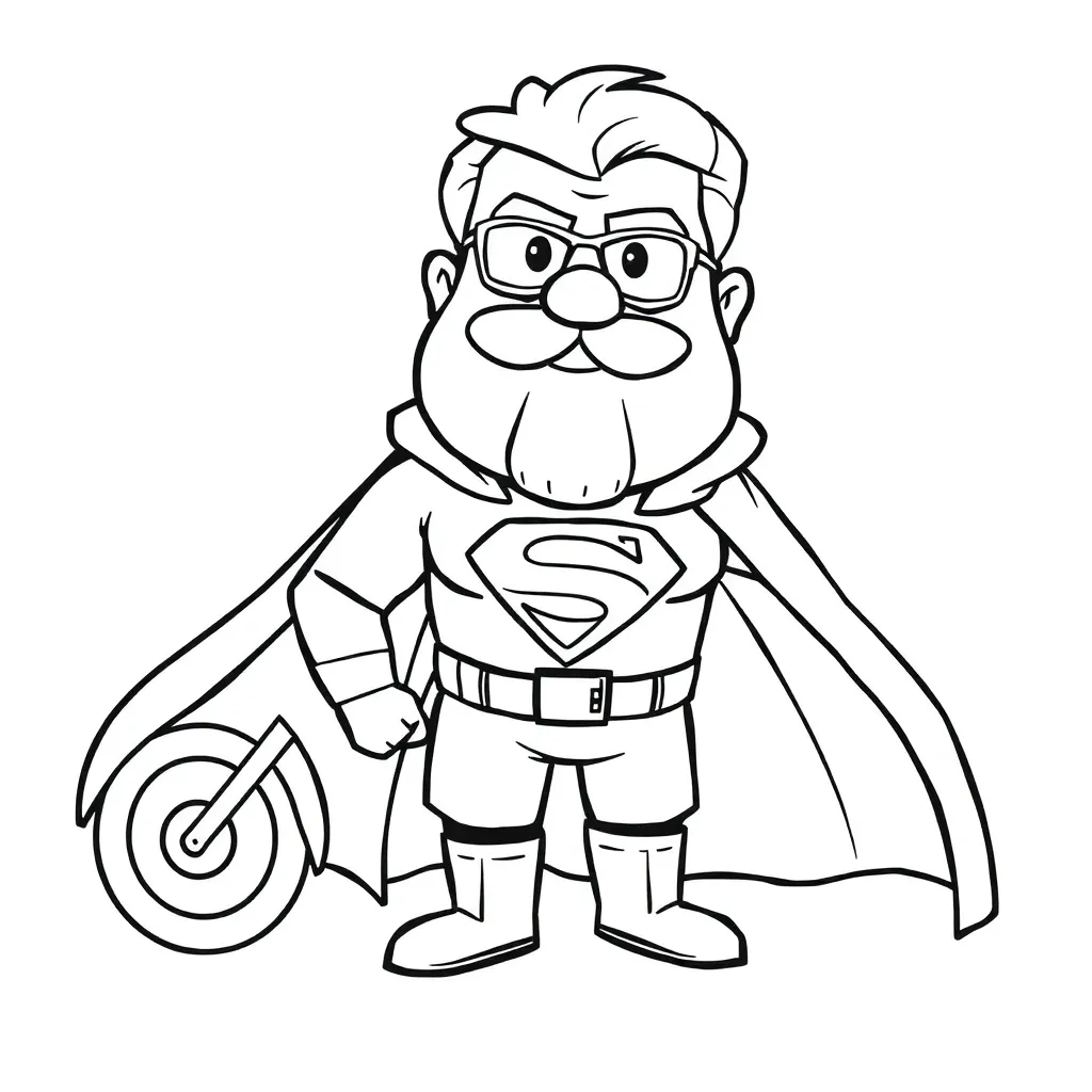 Feuille de coloriage pour enfants