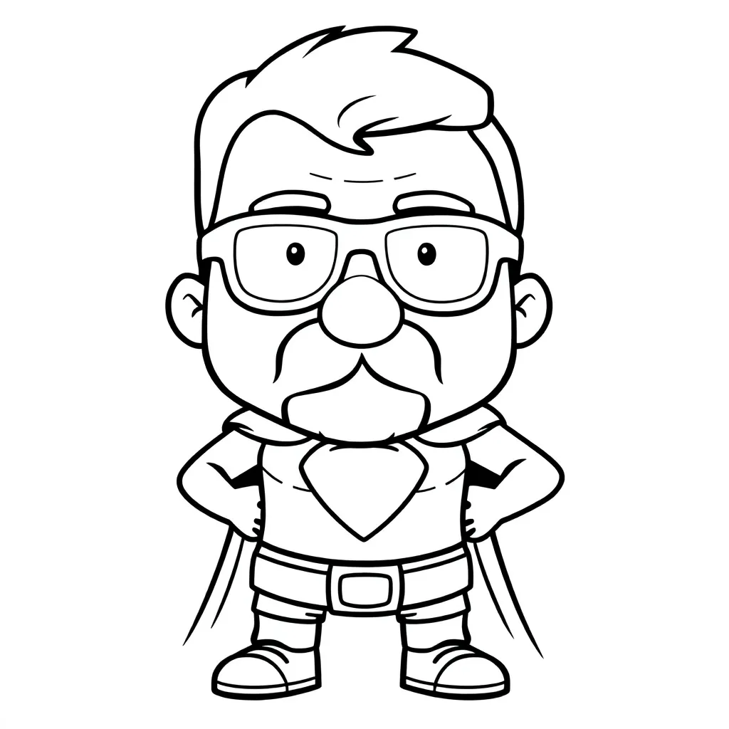 Feuille de coloriage pour enfants