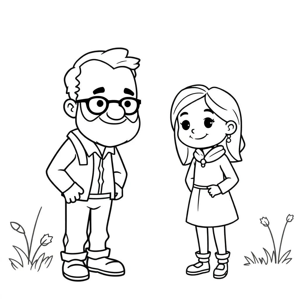 Feuille de coloriage pour enfants