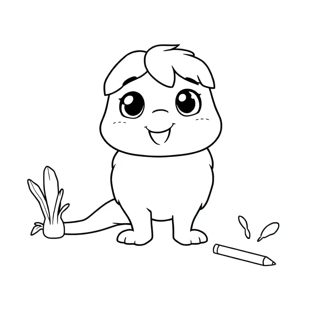 Feuille de coloriage pour enfants