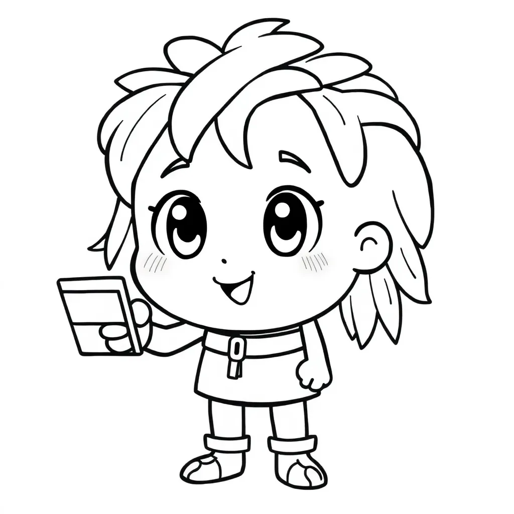 Feuille de coloriage pour enfants