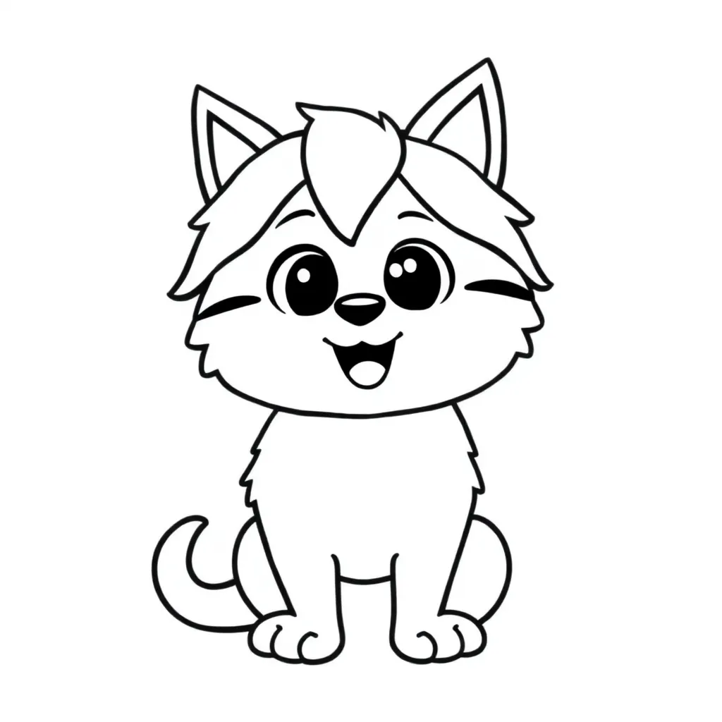 Feuille de coloriage pour enfants