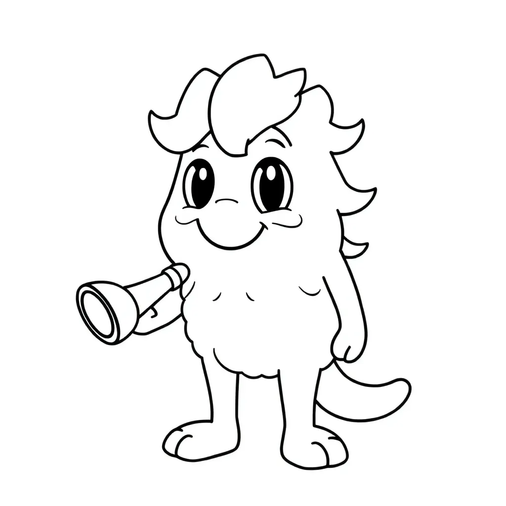 Feuille de coloriage pour enfants