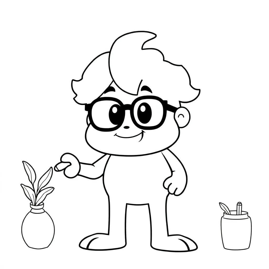 Feuille de coloriage pour enfants