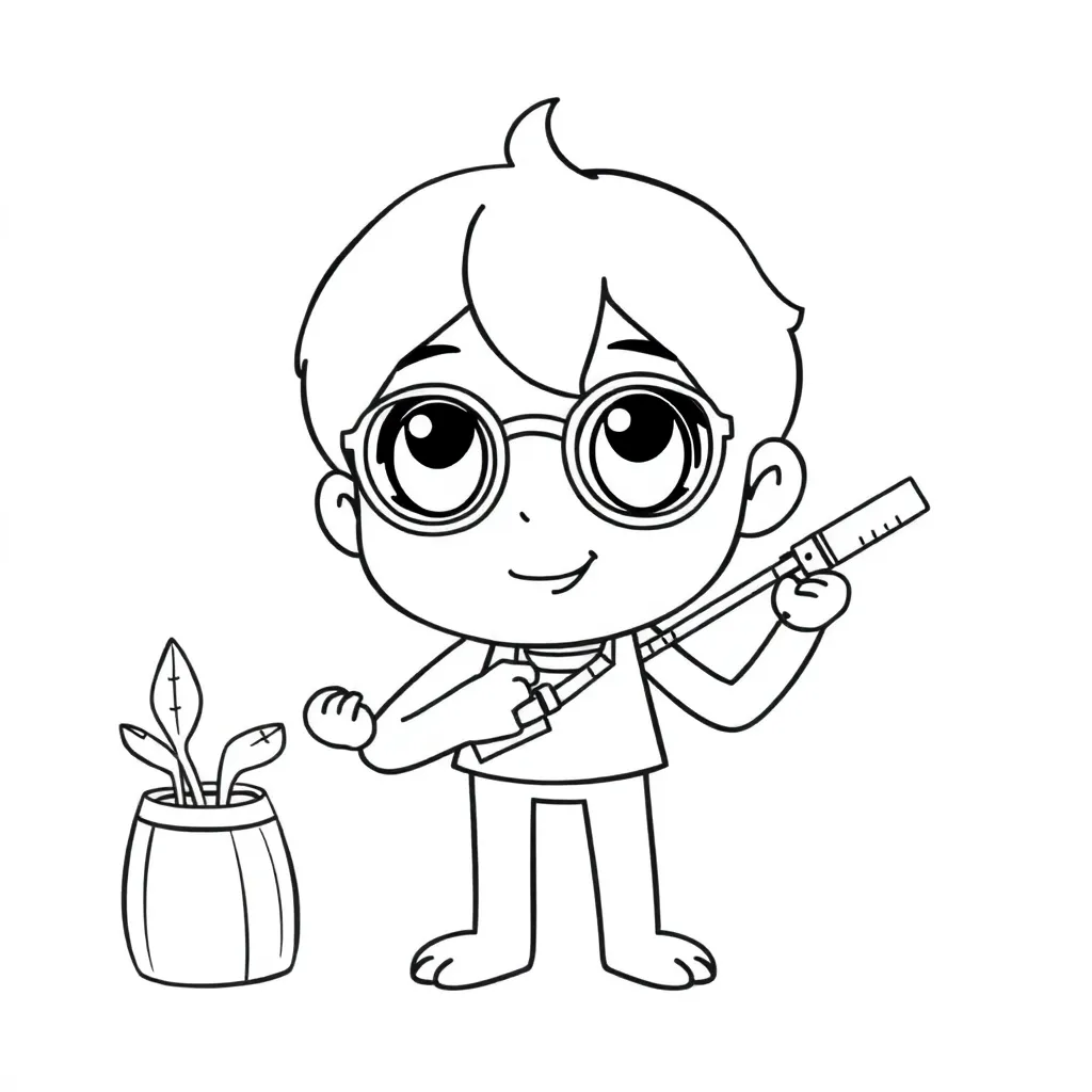 Feuille de coloriage pour enfants