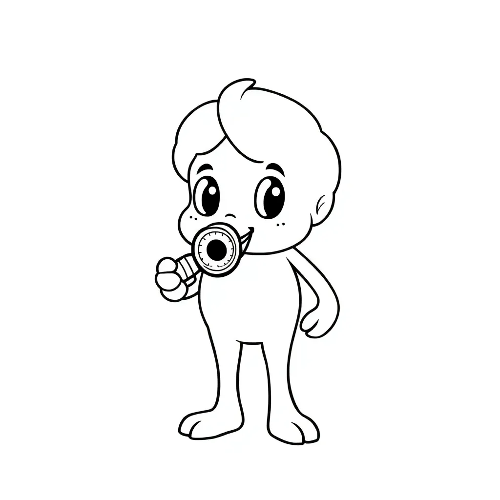 Feuille de coloriage pour enfants