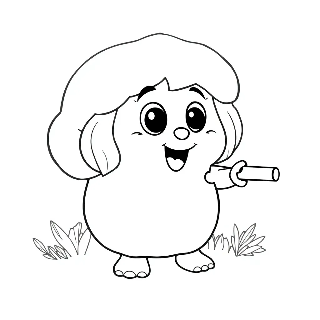 Feuille de coloriage pour enfants