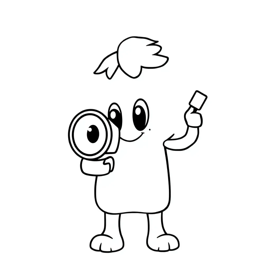 Feuille de coloriage pour enfants