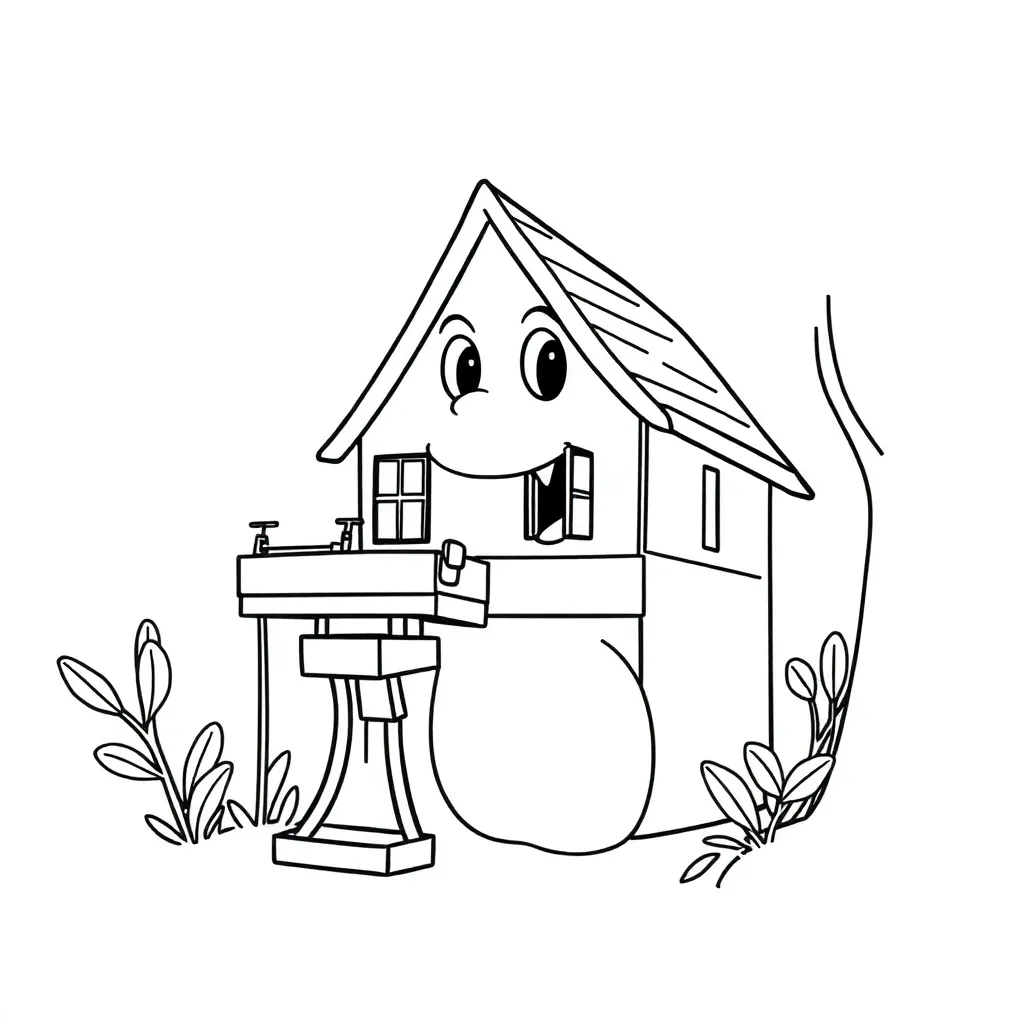 Feuille de coloriage pour enfants