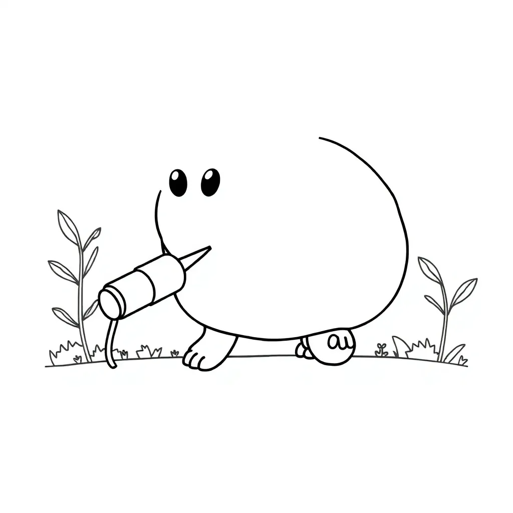 Feuille de coloriage pour enfants