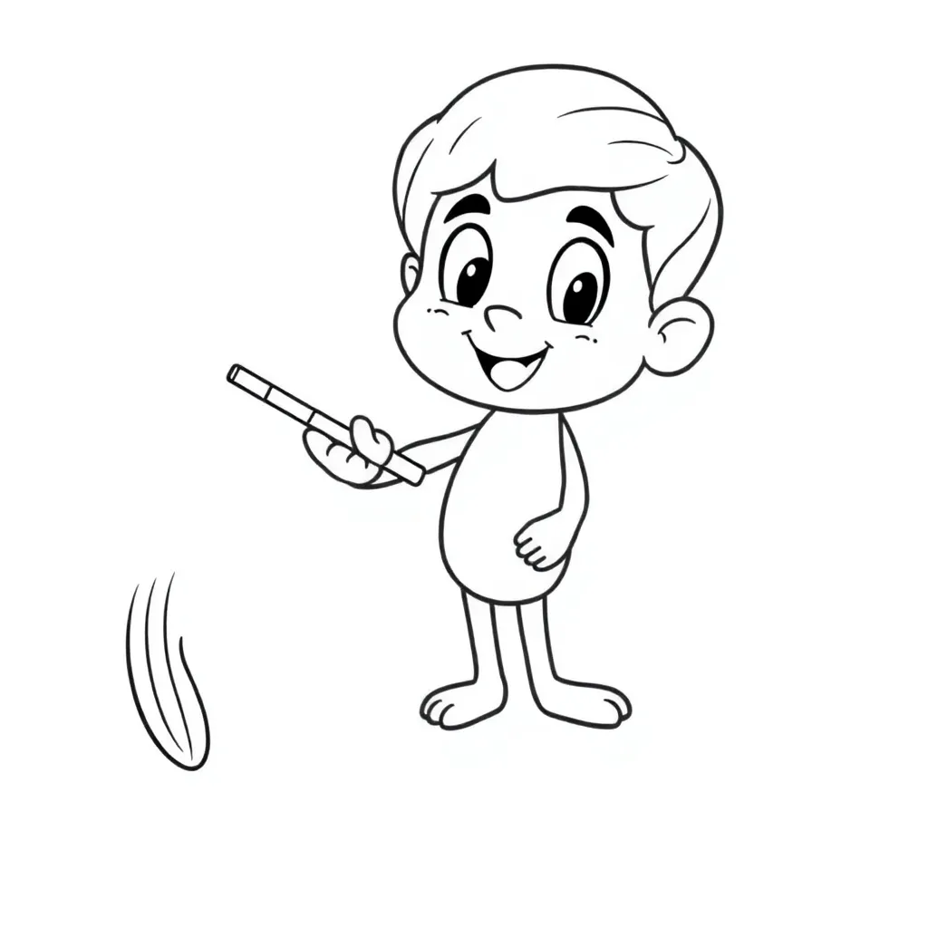 Feuille de coloriage pour enfants