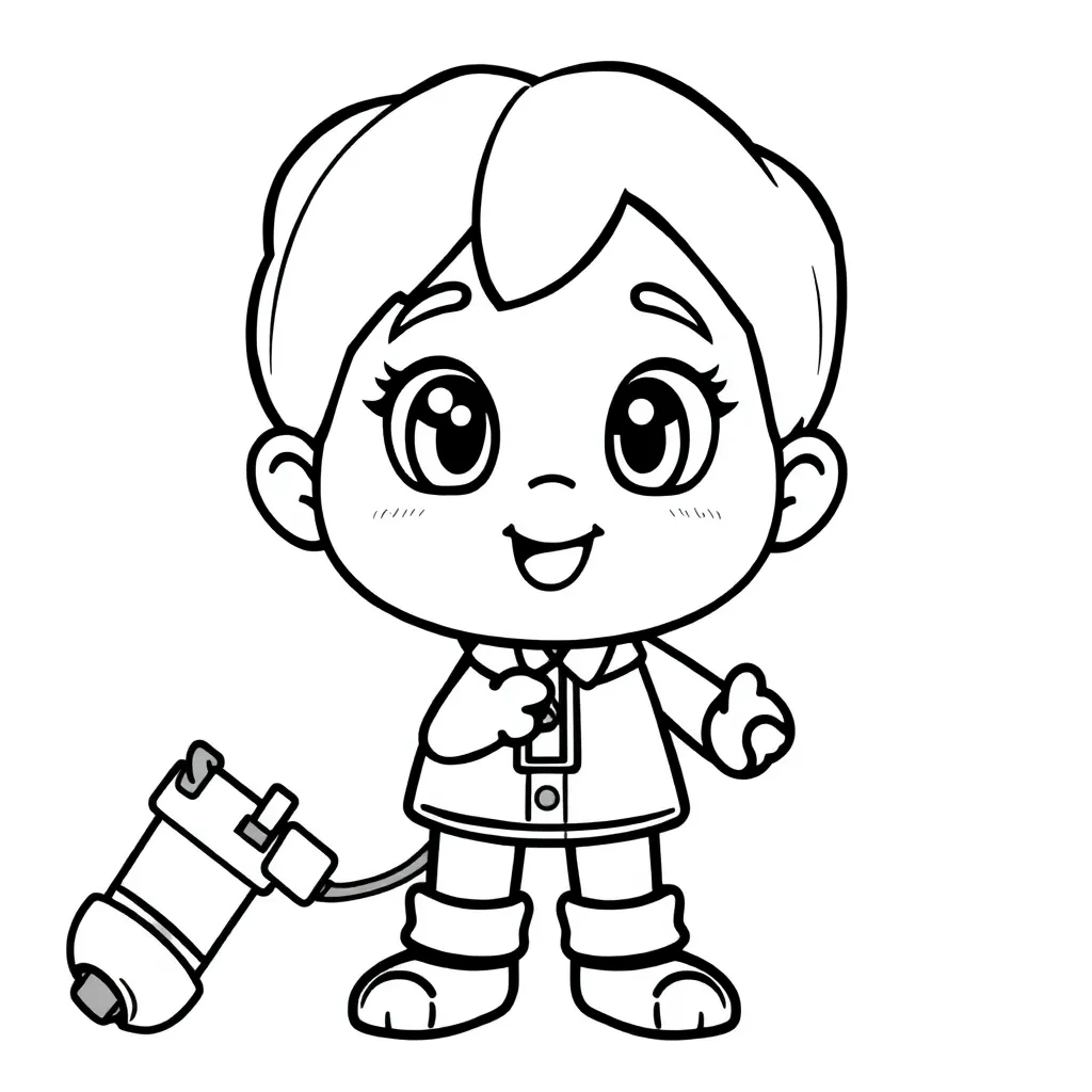 Feuille de coloriage pour enfants