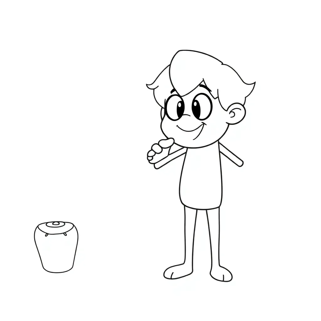 Feuille de coloriage pour enfants