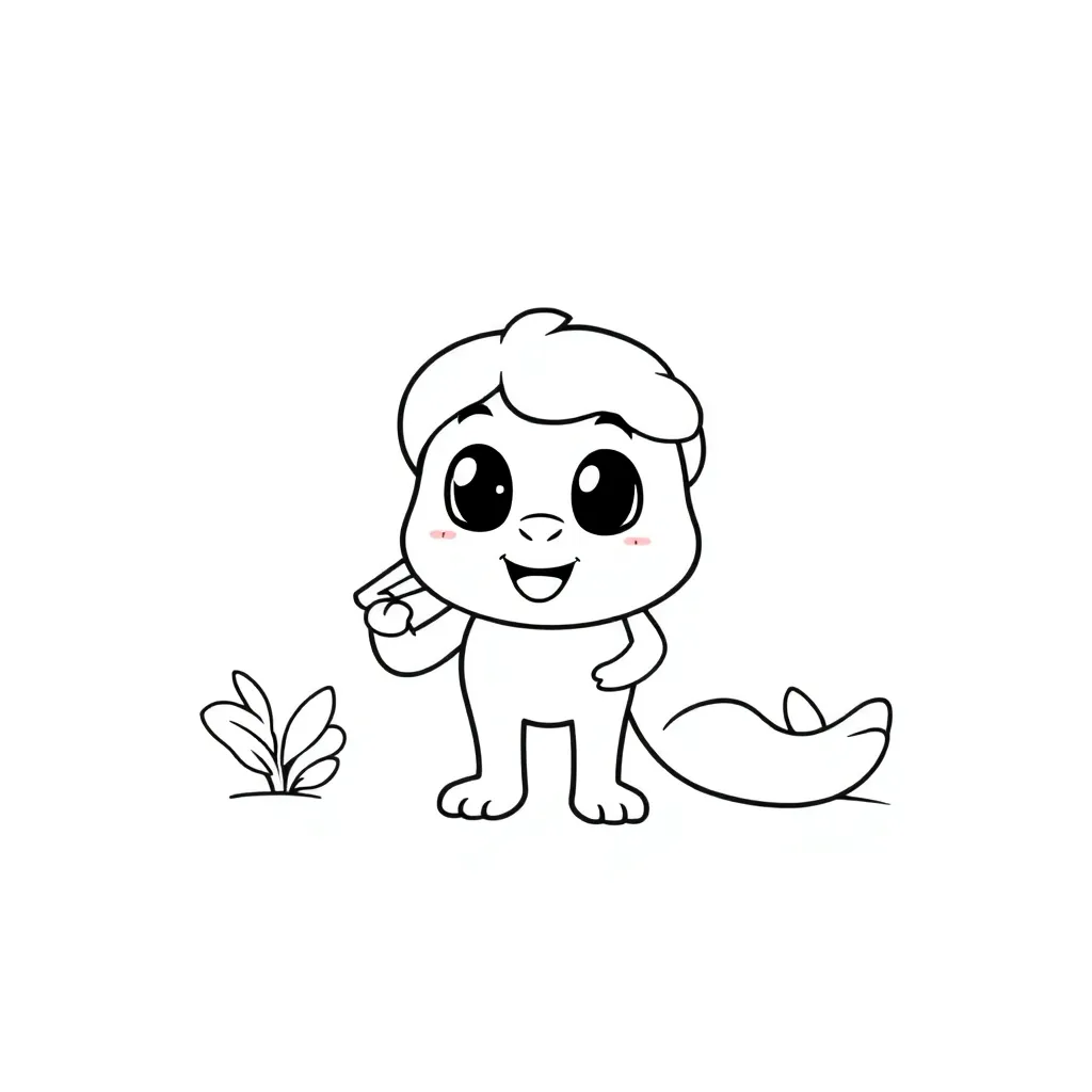 Feuille de coloriage pour enfants