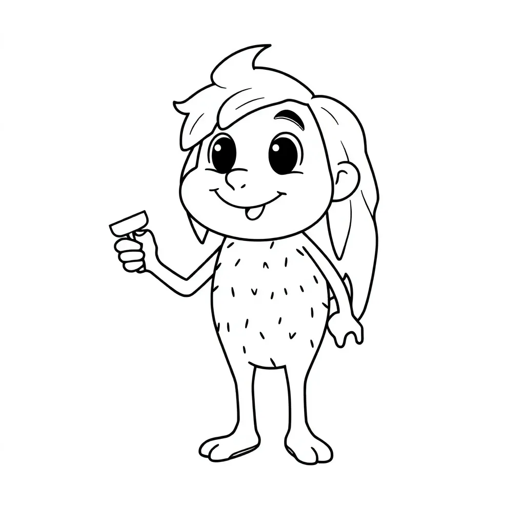 Feuille de coloriage pour enfants