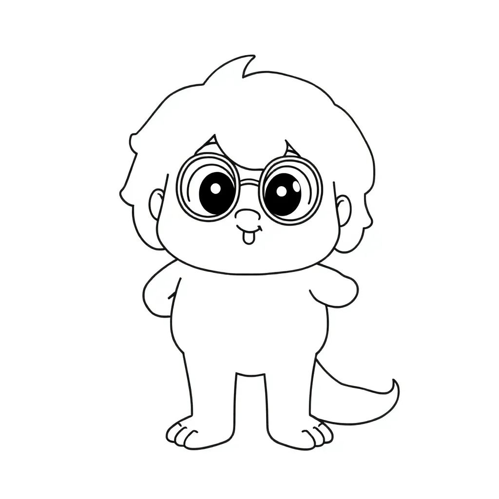 Feuille de coloriage pour enfants