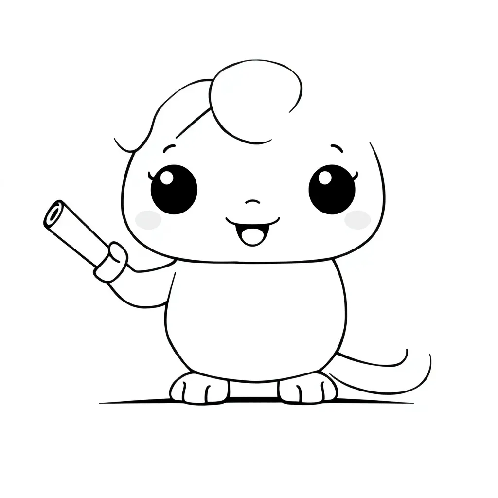 Feuille de coloriage pour enfants