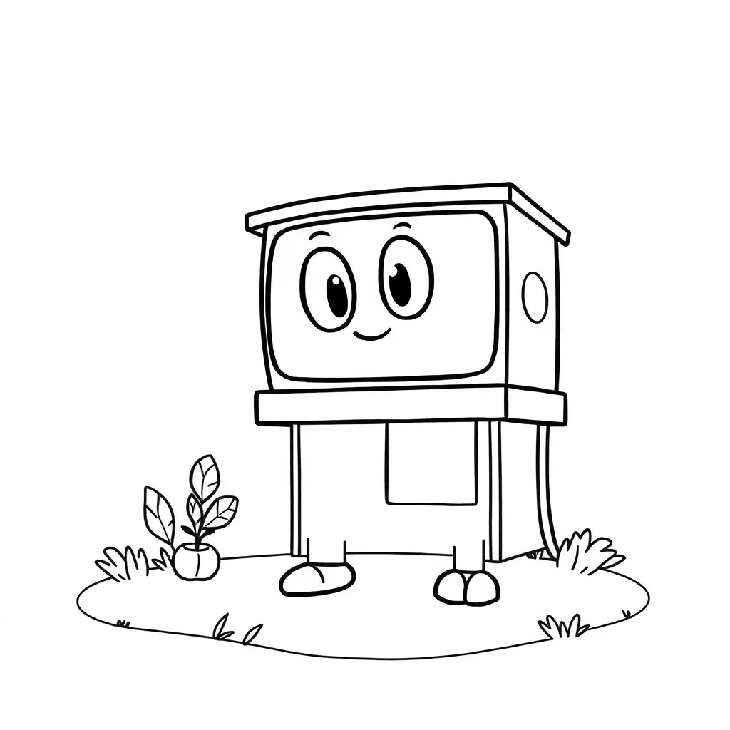 Feuille de coloriage pour enfants