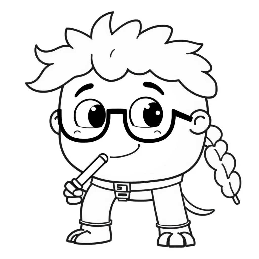 Feuille de coloriage pour enfants