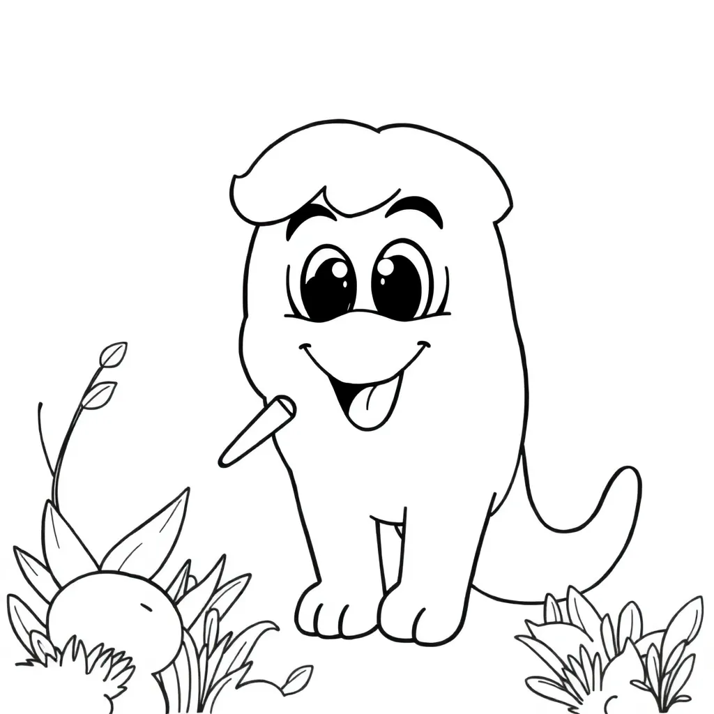 Feuille de coloriage pour enfants
