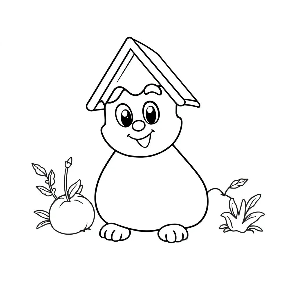 Feuille de coloriage pour enfants