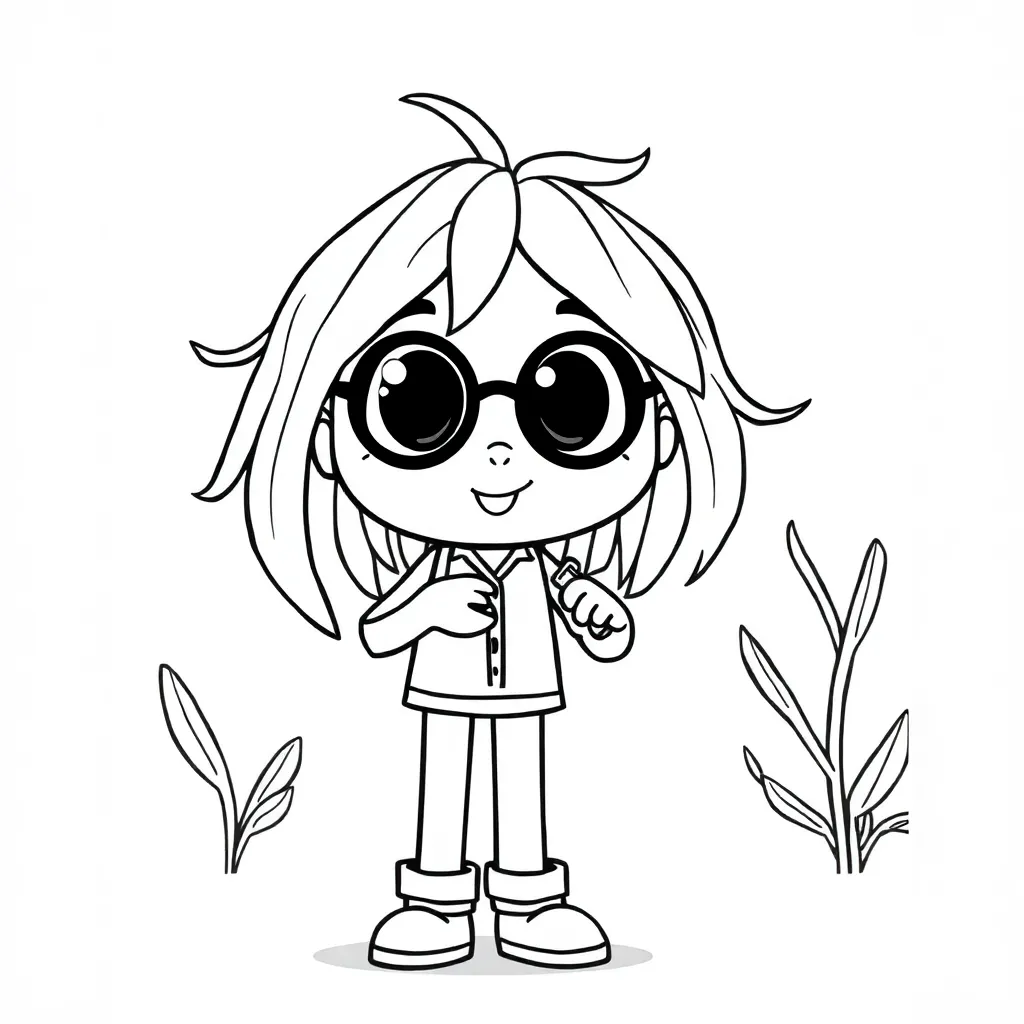 Feuille de coloriage pour enfants